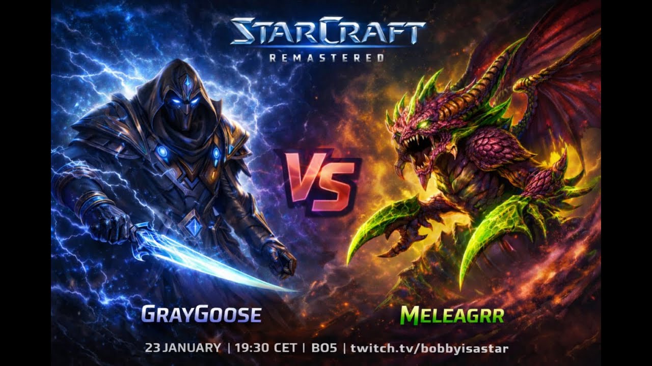 Showmatch. GrayGoose (P) vs Meleagrr (Z). Bo5. Revenge.