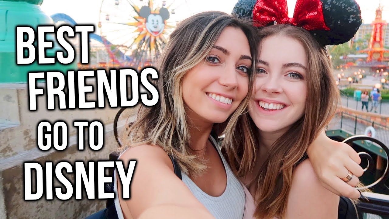 BEST FRIENDS GO TO DISNEYLAND!!