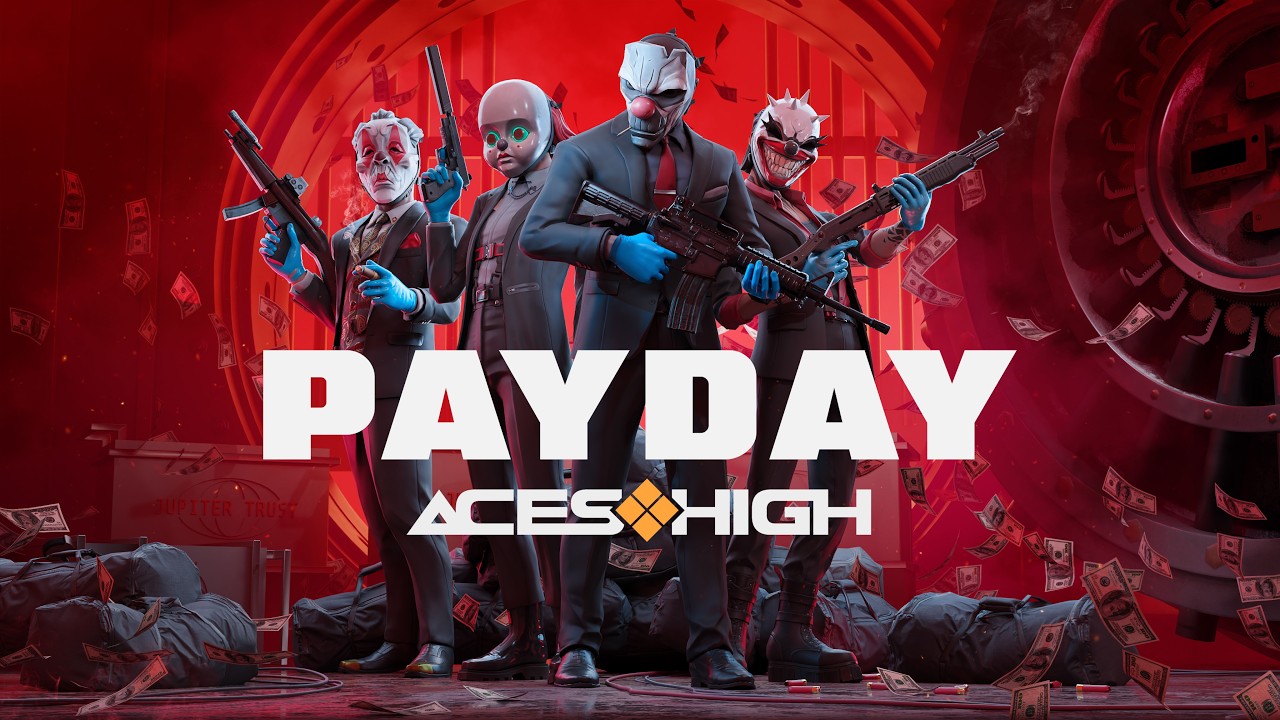 PAYDAY: Aces High &mdash; Официальный анонсирующий трейлер | Meta Quest 3 + 3S