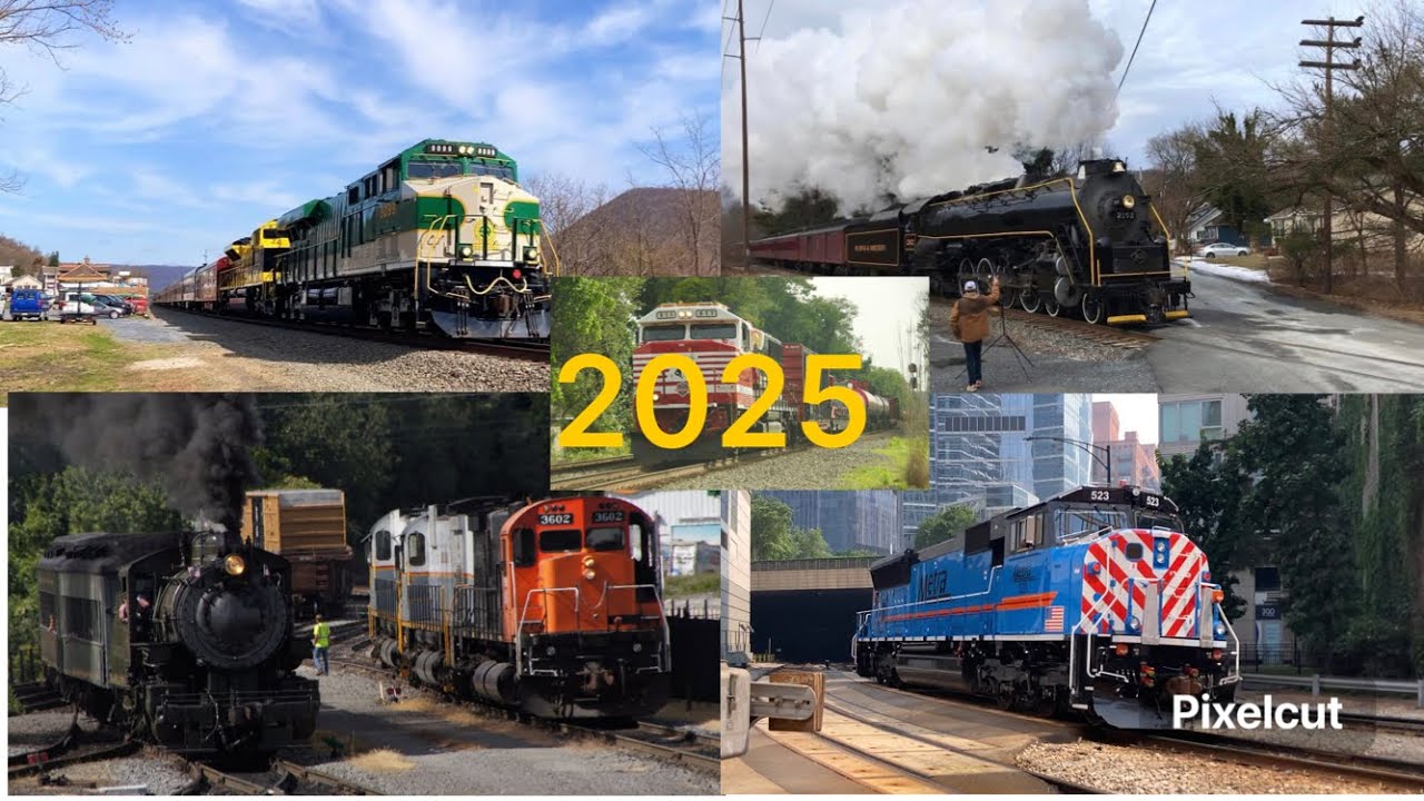 Trains of 2025 in 20 minutes!