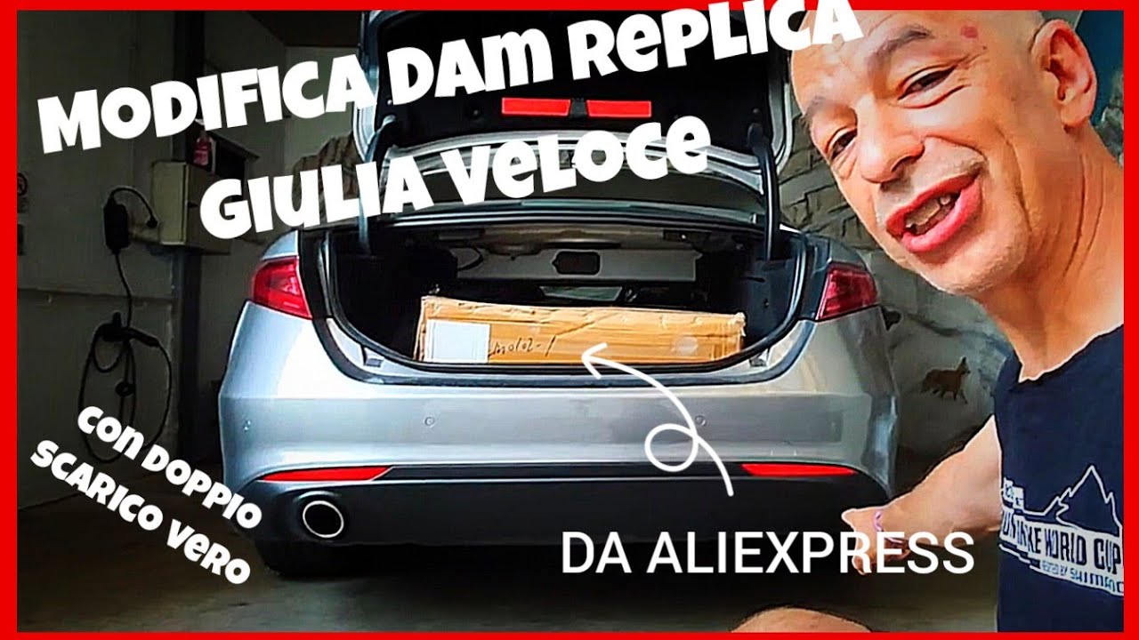 Модификация реплики DAM ALFA ROMEO GIULIA VELOCE с Aliexpress.. #alfa #giulia #dam #replica