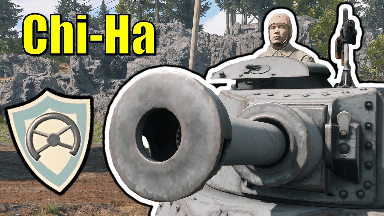 A 120mm Naval Cannon on a Tank is Perfectly Balanced