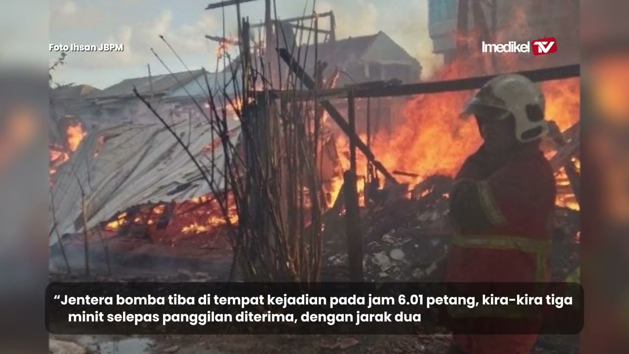 WANITA WARGA EMAS MAUT DALAM KEBAKARAN BERHAMPIRAN HOTEL PACIFIC  | Imedikel TV