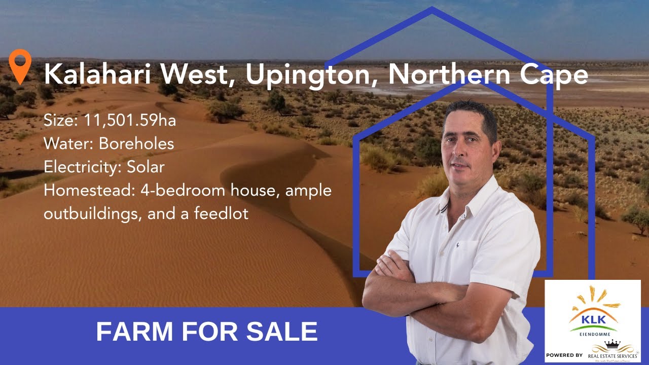 Incredible Opportunity: Exceptional West Kalahari Grazing Farm for Sale