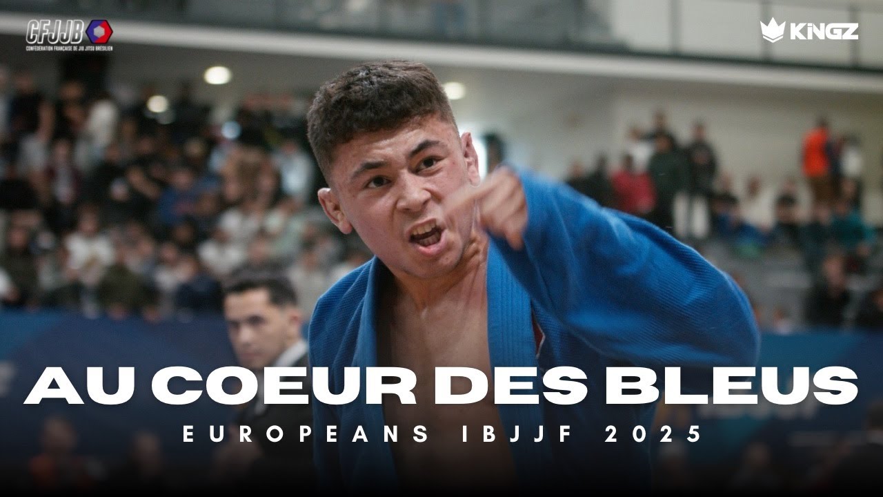 Au coeur des Bleus - L'Équipe de France CFJJB à l'European IBJJF