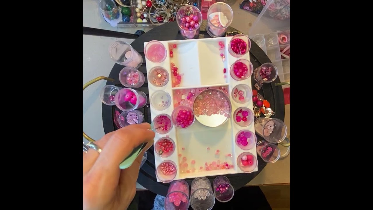 Part 13! Pretty pink bead sort! 