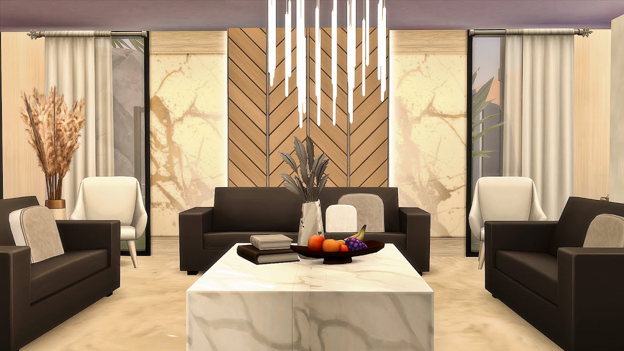 LUXURY VILLA | THE SIMS 4 | NO CC | Stop-motion