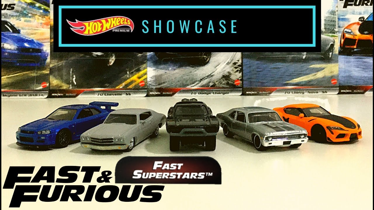 Showcase - Hot Wheels Premium 2021 Fast & Furious Fast Superstars (Mix M)