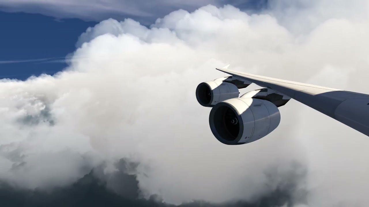 Aerofly FS4 | A380 | Nizza-Stuttgart | Nice ILS25 Landing :-)