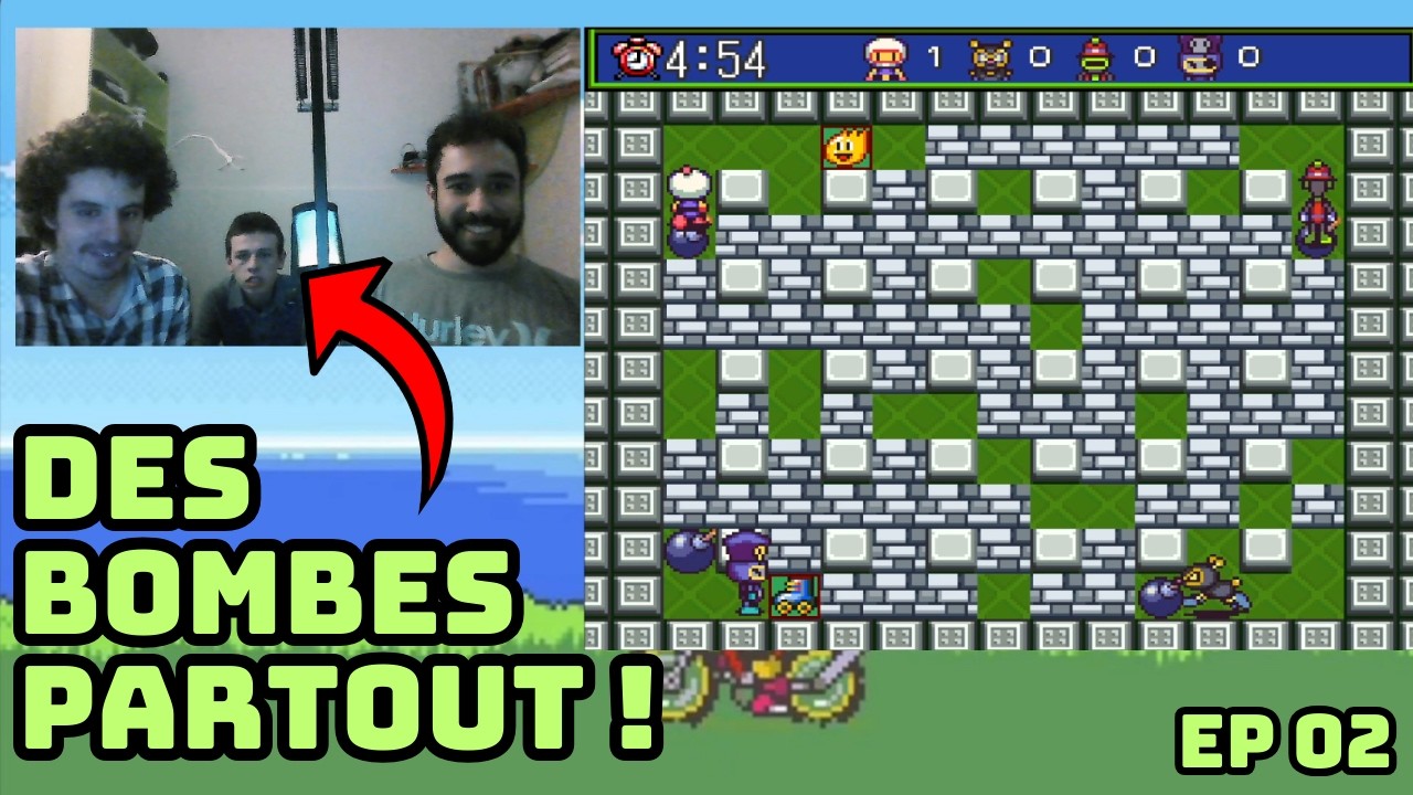 Ils se sont transformés en terroristes ! - Super Bomberman 5 SNES - FT. SAM, Arthus - EP 02