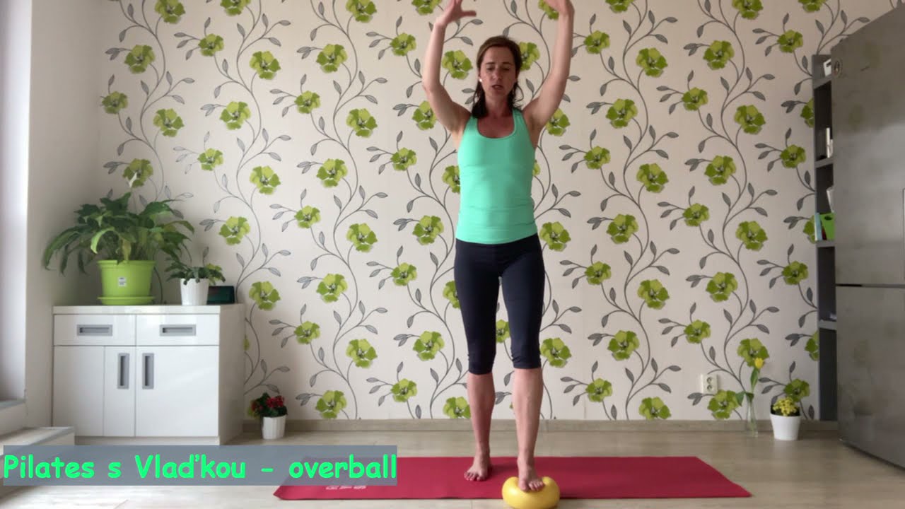 Pilates s overballem - 30 minut