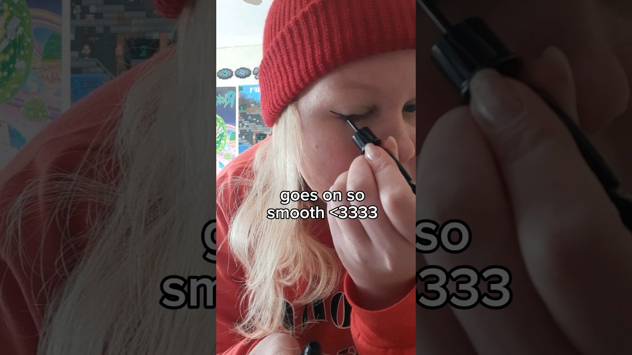 Marilyn Monroe Sheglam eyeliner is AMAZING #makeup #sheglam @sheglam_official
