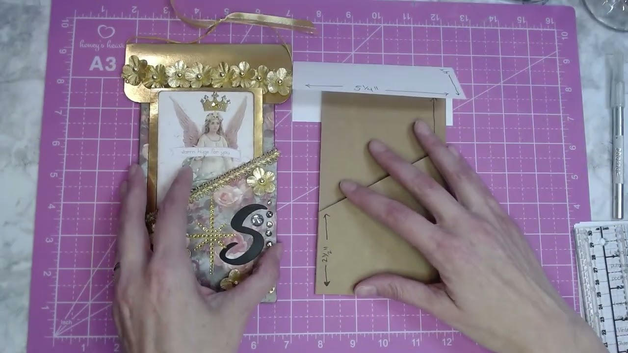 Craft With Me Hanging Cash Envelope Tag Tutorial  30 Minute Gift Project