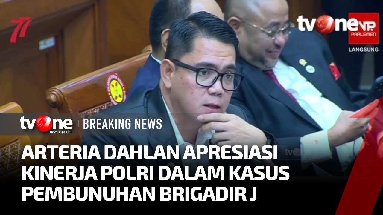Apresiasi Kinerja Polri, Arteria: Brigadir J Jadi Kegeser Kasusnya karena Isu Liar di Publik | tvOne