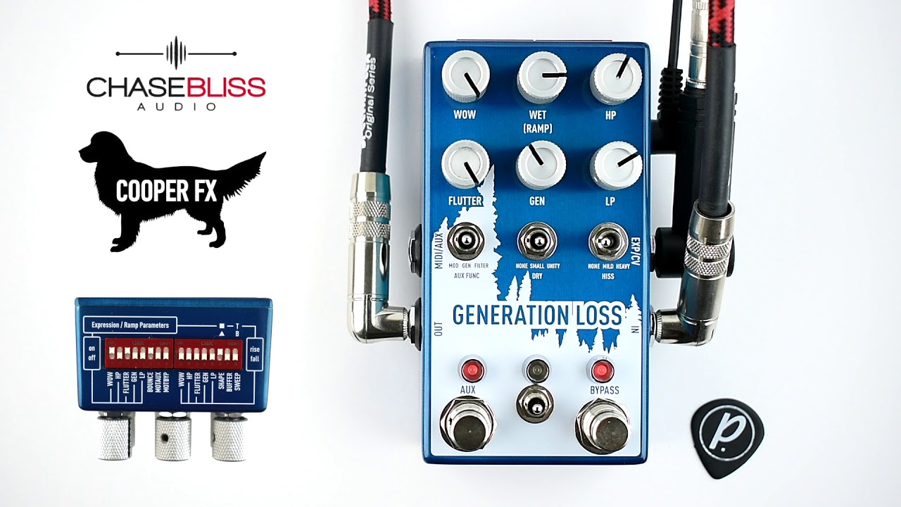 Chase Bliss Audio / Cooper FX // Generation Loss (Demo)