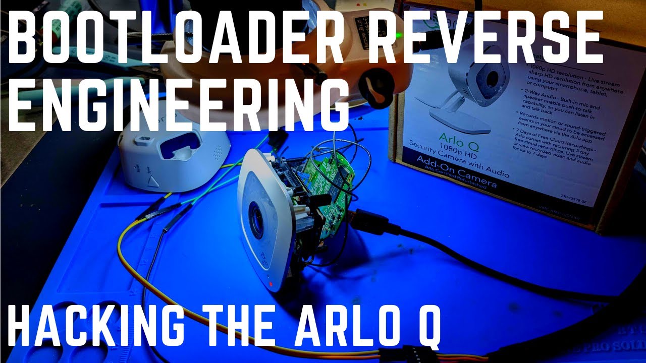 Взлом камеры видеонаблюдения Arlo Q: обратная разработка загрузчика
