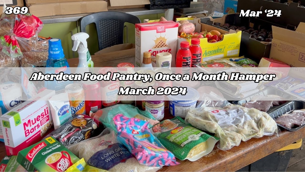Monthly Aberdeen Food Pantry Hamper - $50 + Gold Coin donations | Off Grid Australia 369