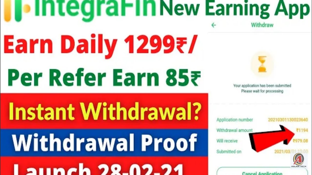 Fake Or Real IntegraFin Earning App 2021,Today new Earning App IntegraFin