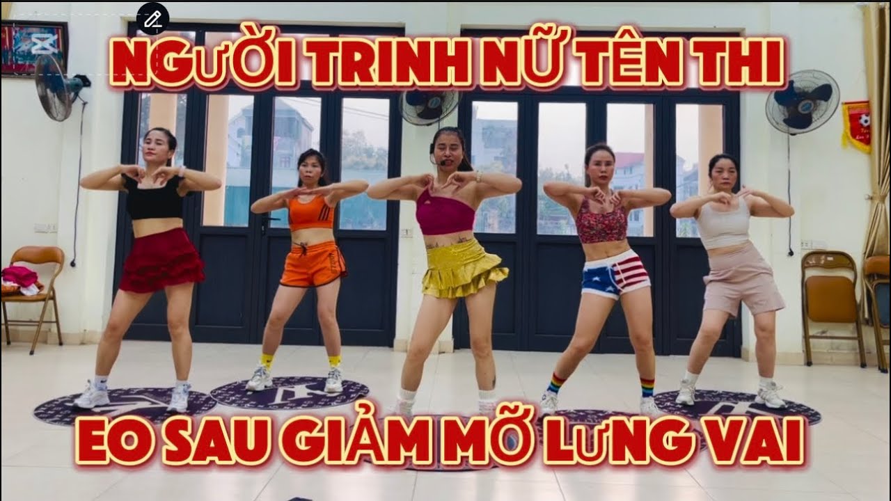 Eo Sau Giảm Mỡ Lưng Vai | THỂ DỤC GIẢM CÂN.