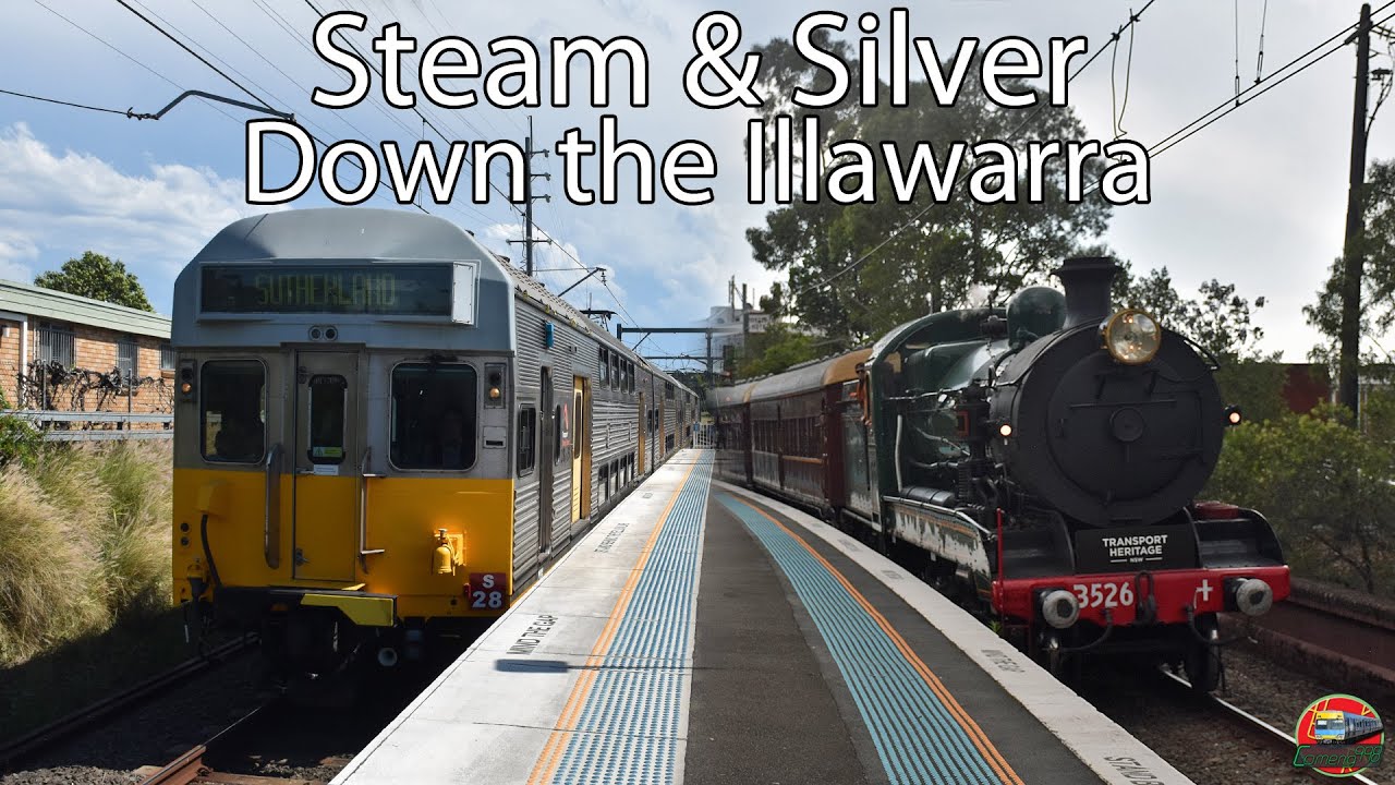Steam & Silver Down the Illawarra | THNSW Steam to the Surf & HETs Top and Tail '25 Cowburgh Edition