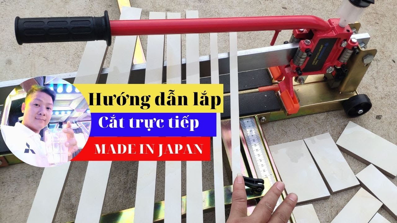 Hướng dẫn lắp bàn cắt gạch hiệu TOBOKI | DỤNG CỤ CÔNG TRÌNH