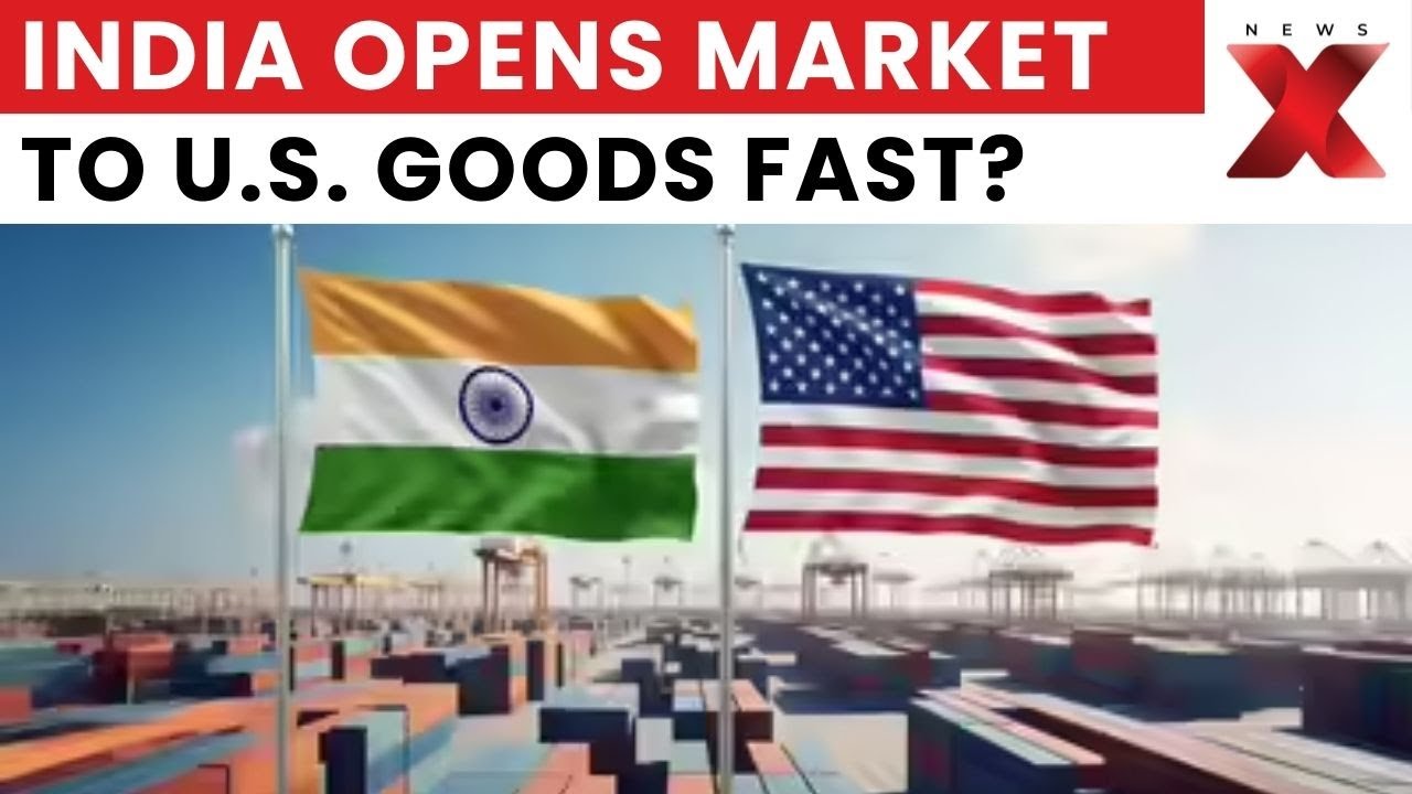 India-US Trade Deal: India Set to Slash Tariffs on U.S. Industrial & Agricultural Products | NewsX