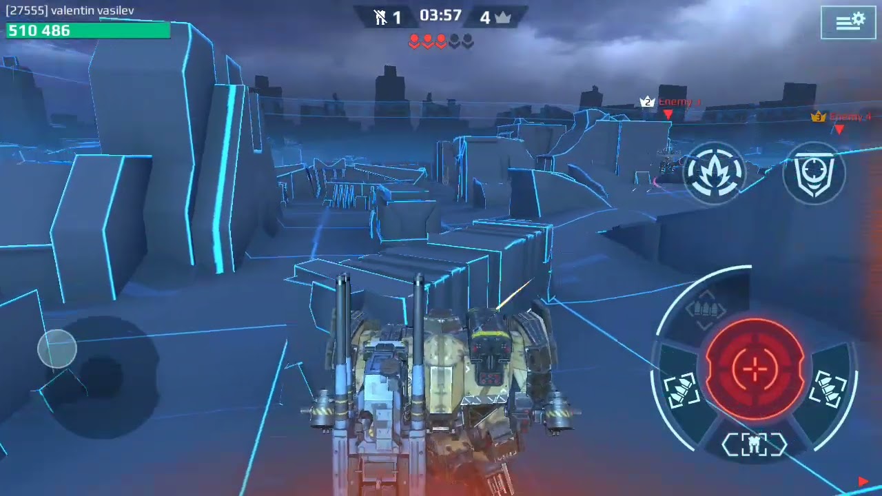 This robot is friend is atack!