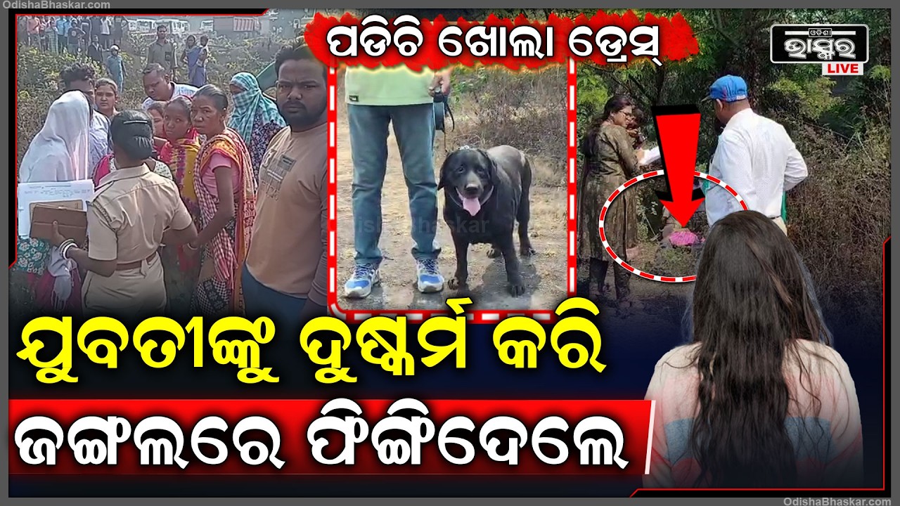 ଜଙ୍ଗଲ ଭିତରେ ପଡି ରହିଛି ଯୁବତୀଙ୍କ ଡ୍ରେସ୍‌...ଖରାପ କାମ କରି ଜୀବନ ନେଇ ଏମିତି କଲେ....