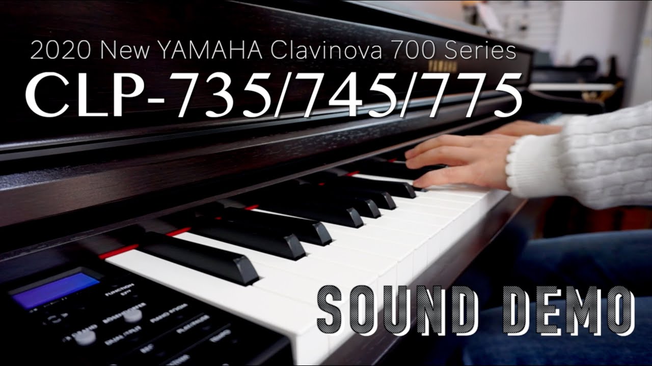 YAMAHA CLP-700 Series 38Voices Sound DEMO