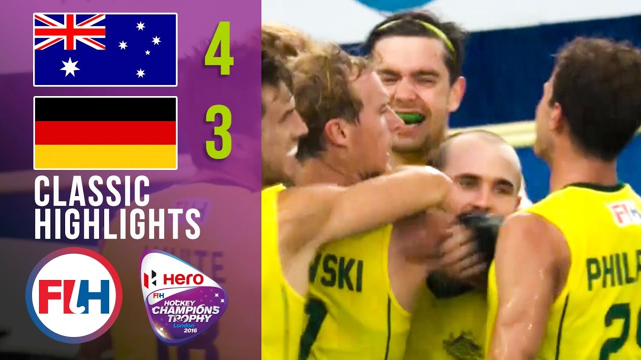THRILLING FINALE! | Australia vs Germany | Men's Hockey Champions Trophy 2016 | Classic Highlights