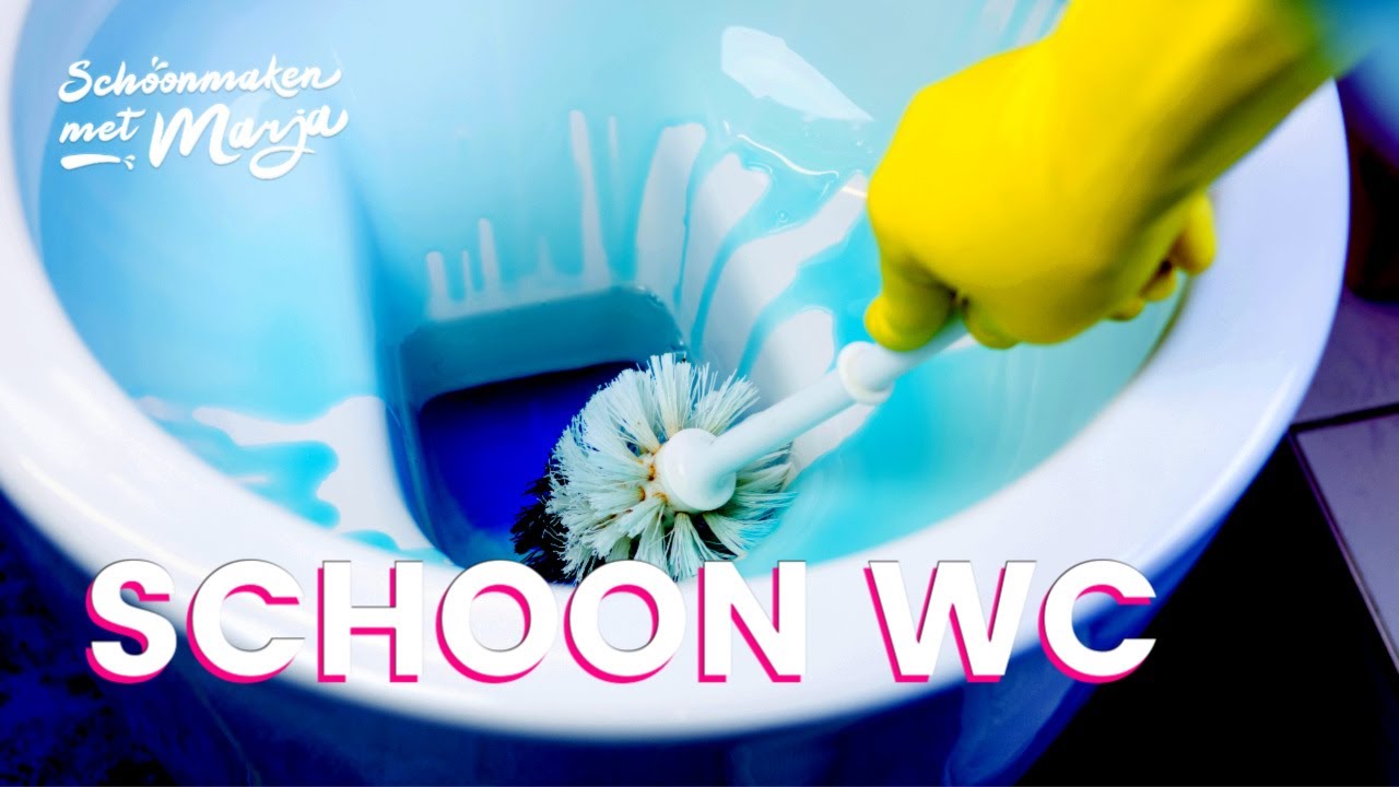 WC schoonmaken in slechts anderhalve minuut 💦 Schoonmaken met Marja Middeldorp
