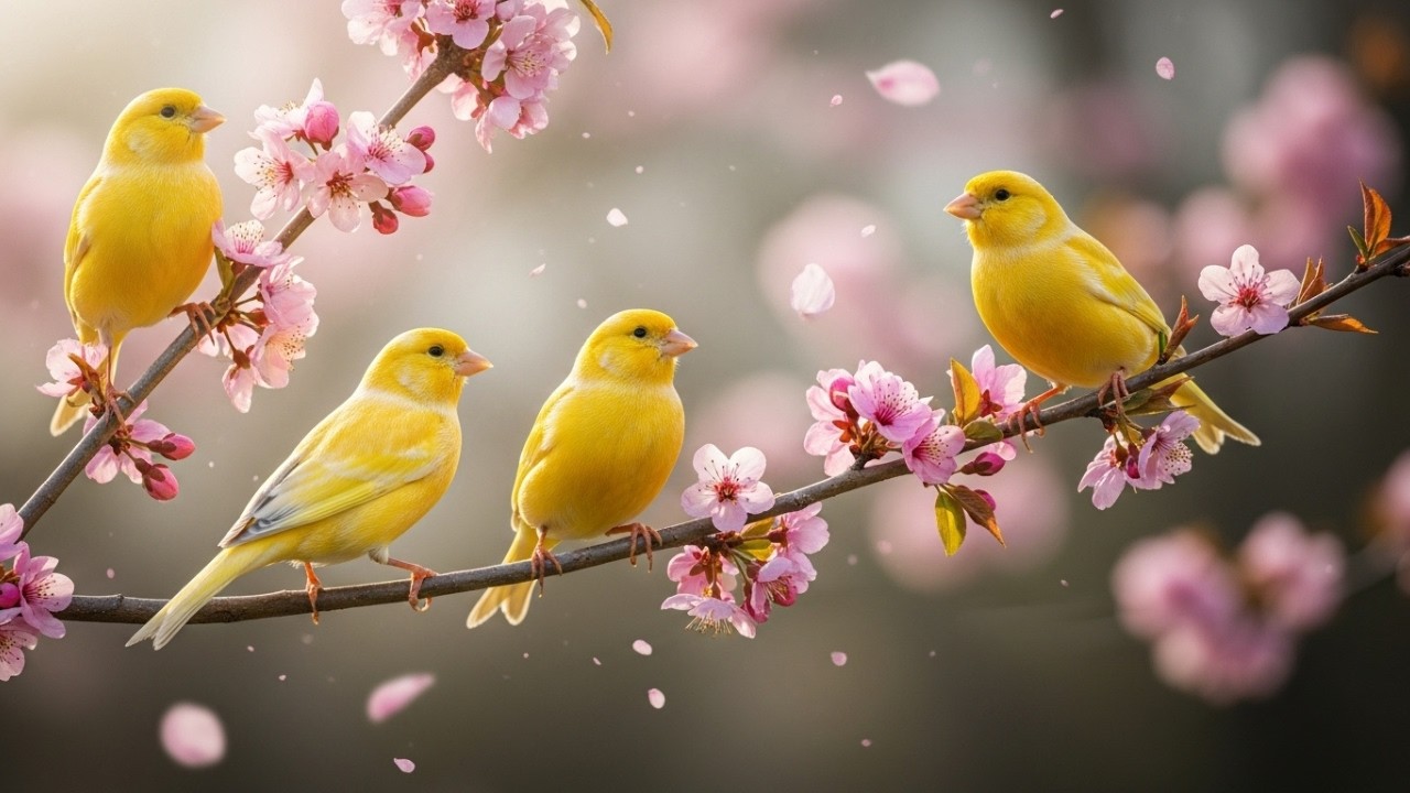 Soothing Bird Sounds & Relaxing Music 🦜 Stress Relief, Peaceful Mind, and Soul Healing