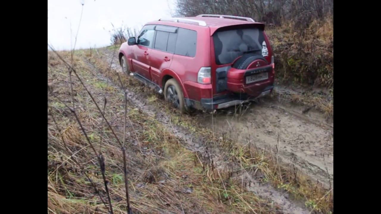 Mitsubishi Pajero 4 - Покатушки на Саблинских Водопадах (21.11.2015)