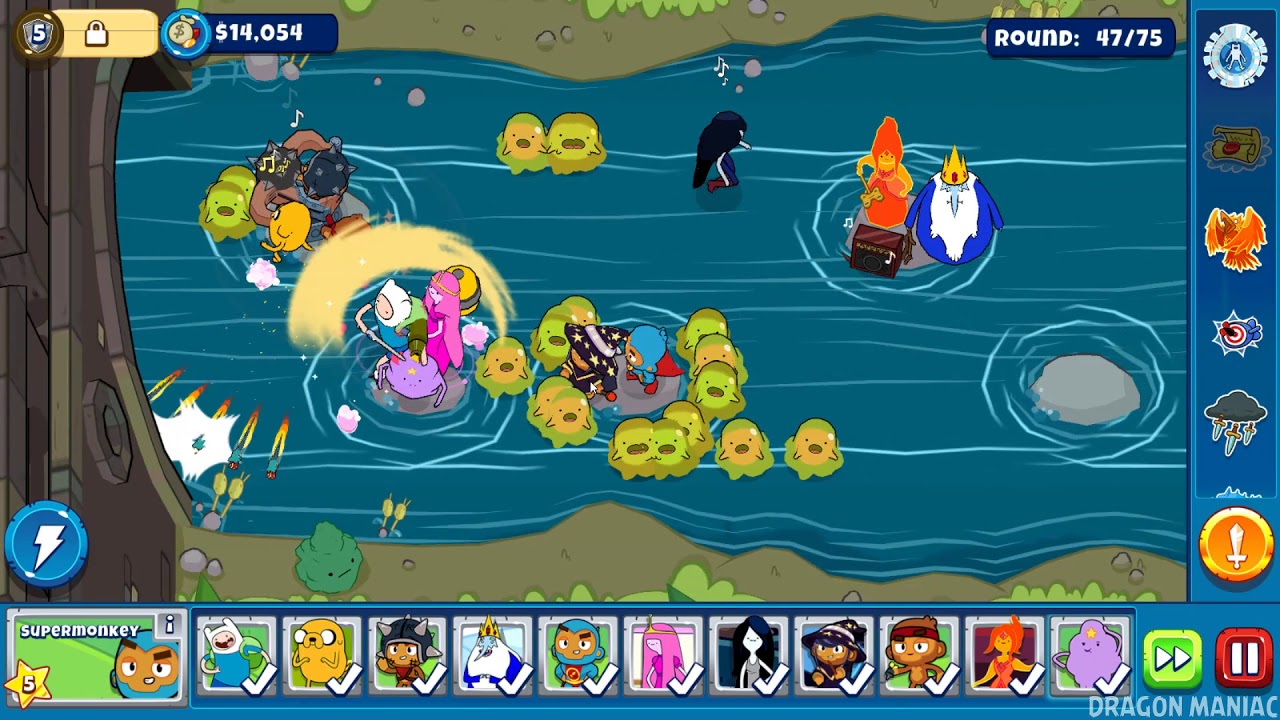 Bloons Adventure Time TD #136 - River Run [Impoppable]