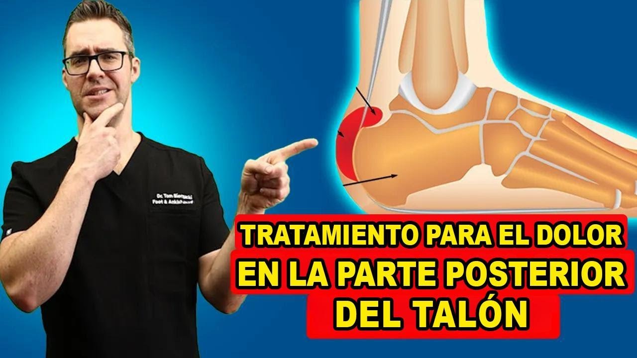 ¿Cómo aliviar la bursitis retrocalcánea? Ejercicios y masajes para el dolor de talón