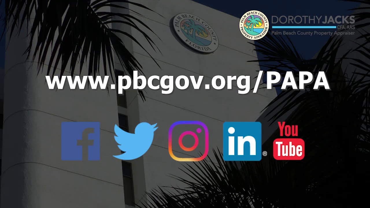 Palm Beach County Property Appraiser's Office - 2020 Notice of Proposed Property Taxes
