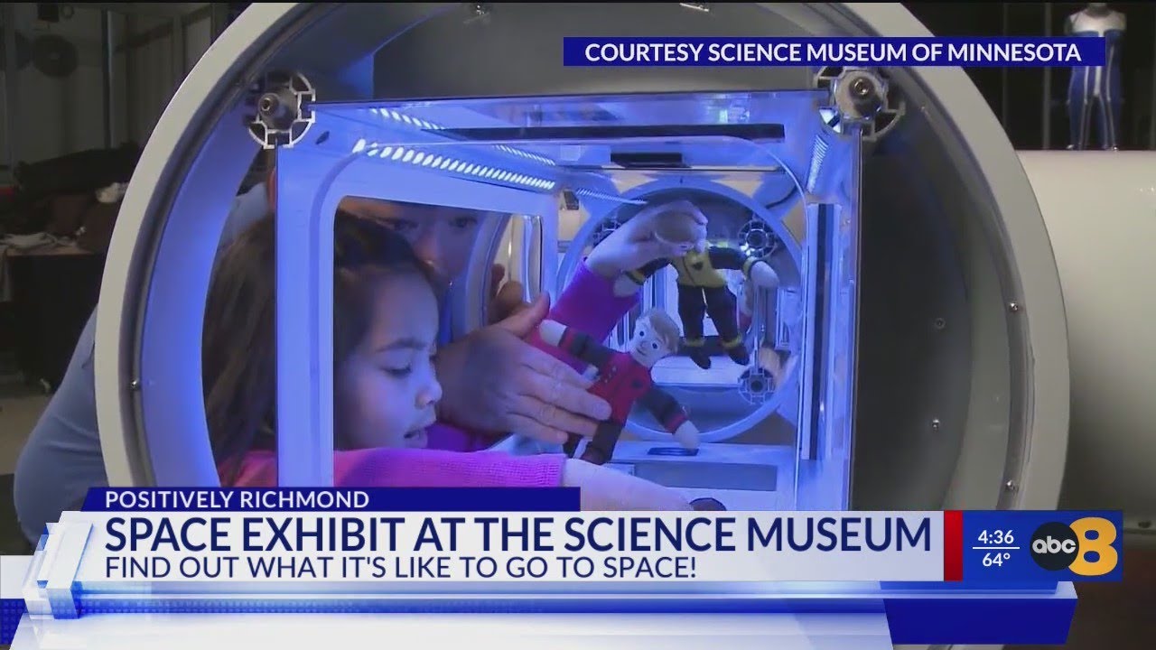 New exhibit at Science Museum of Virginia explores astronauts&rsquo; life in space
