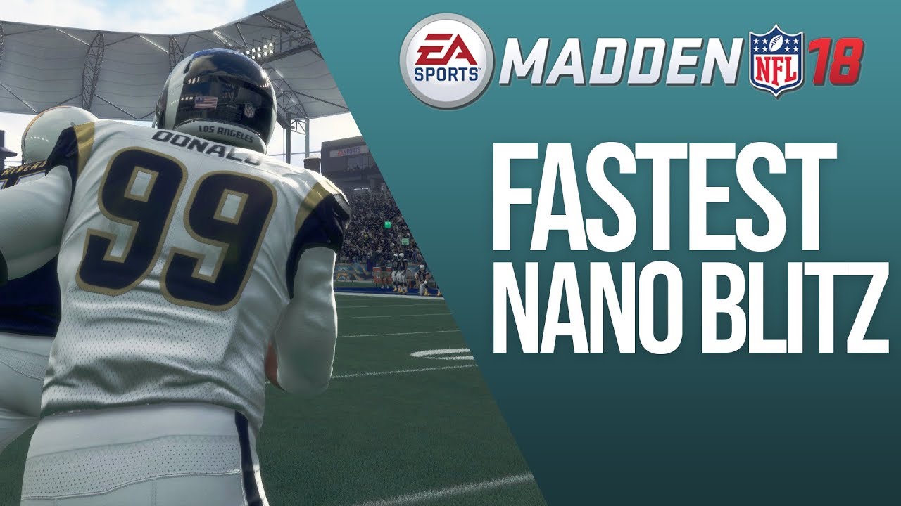 The Fastest Nano Blitz In Madden 18
