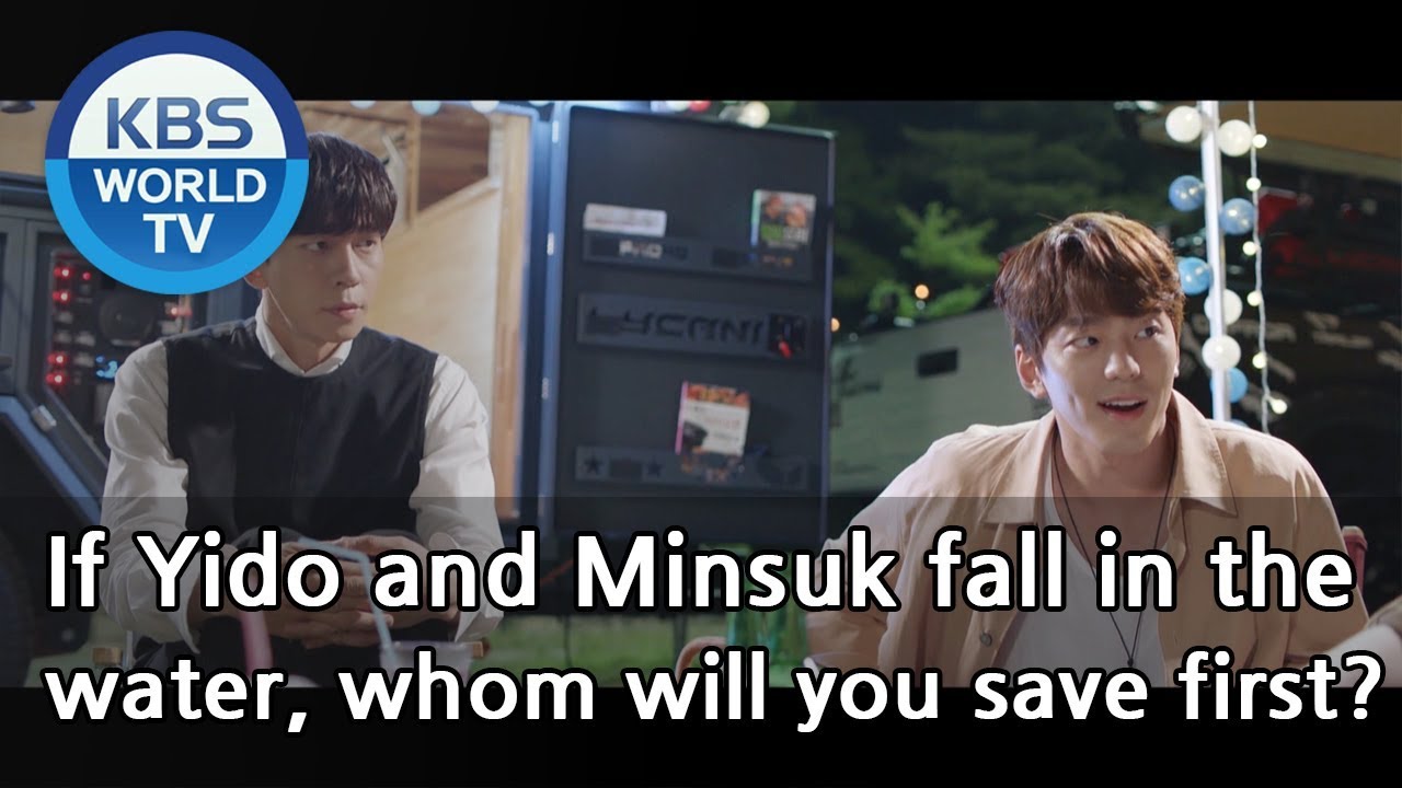 If Yido and Minsuk fall in the water, whom will you save first? [PERFUME(퍼퓸) / ENG]