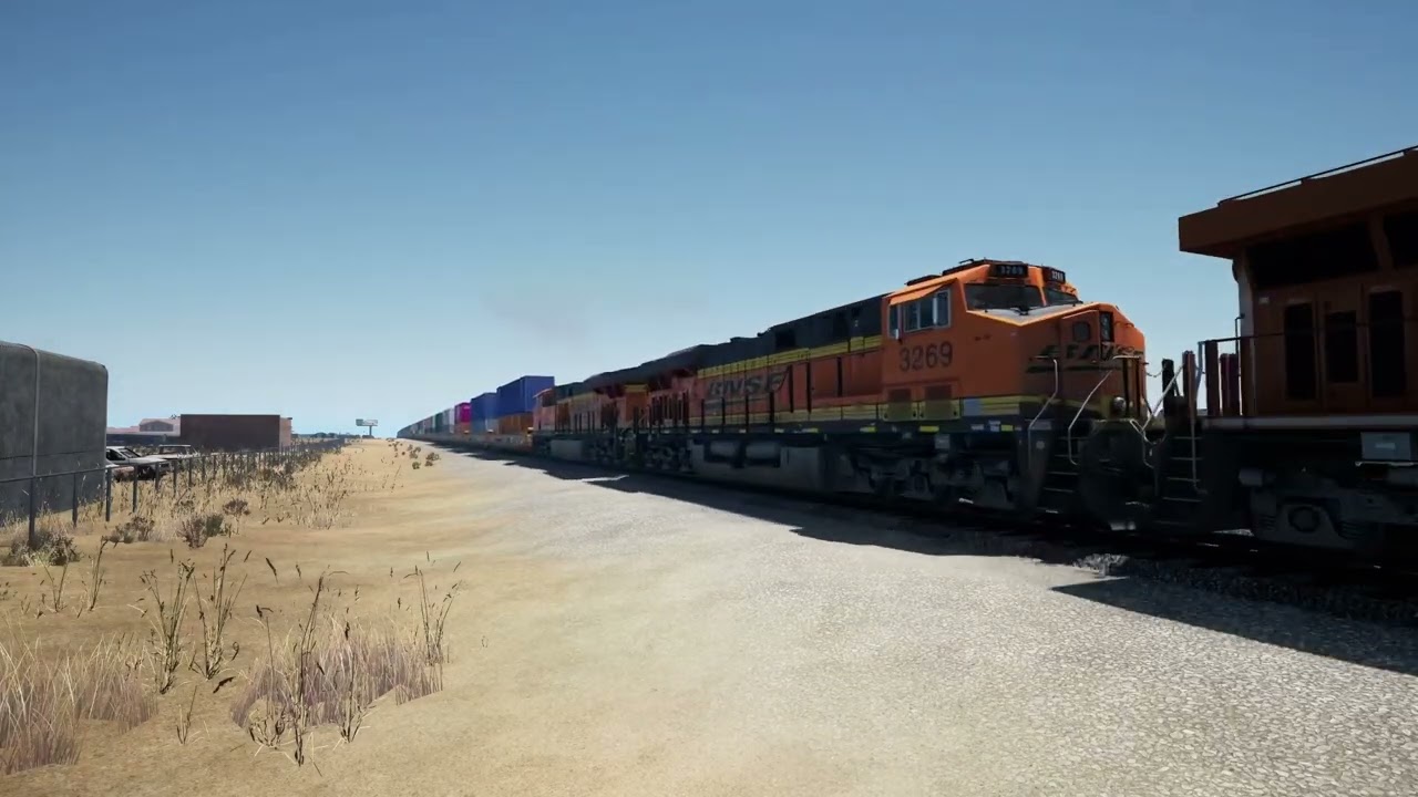 TheBusDriverPlays @TrainSimWorld BNSF 100 Cars Challenge || Cajon Pass| 
