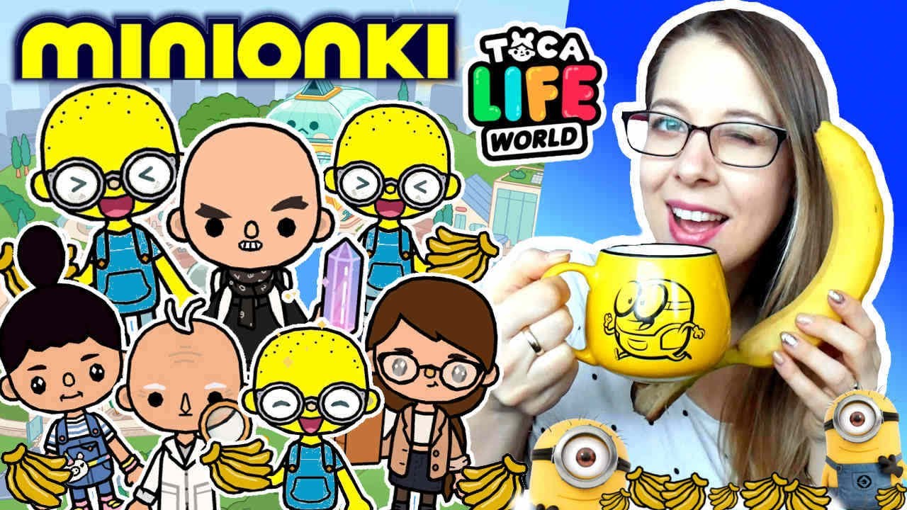 TOCA BOCA *JAK ZROBIC MINIONKI w TOCA LIFE WORLD* #tocaboca #toca #minionki