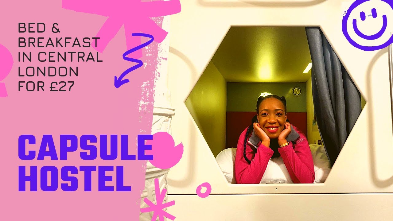 THE UK'S FIRST CAPSULE HOSTEL: Cheapest overnight stay in central London. St Christopher's Village