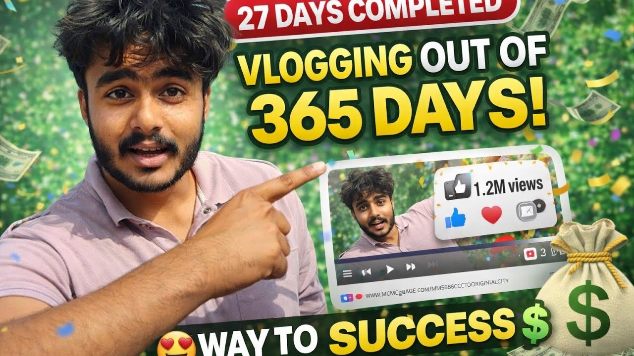 Daily Vlogging = Future Success 💸
