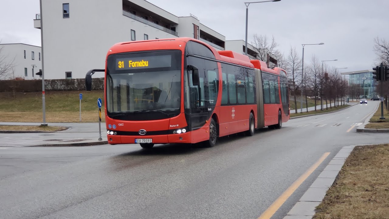 Buses in Oslo: Fornebu
