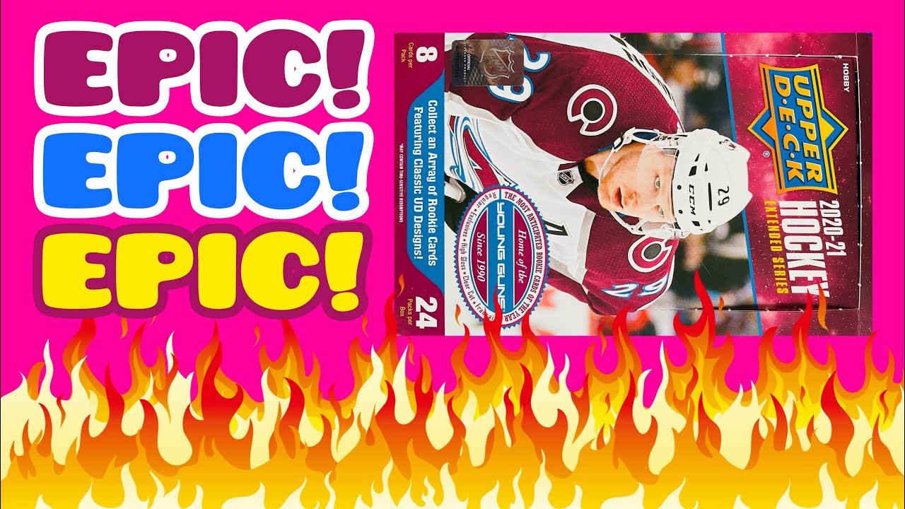 2020-21 (20/21) Upper Deck Extended Series Hockey Hobby Box Break | HUGE SUCCESS! GIVEAWAY! (2021)