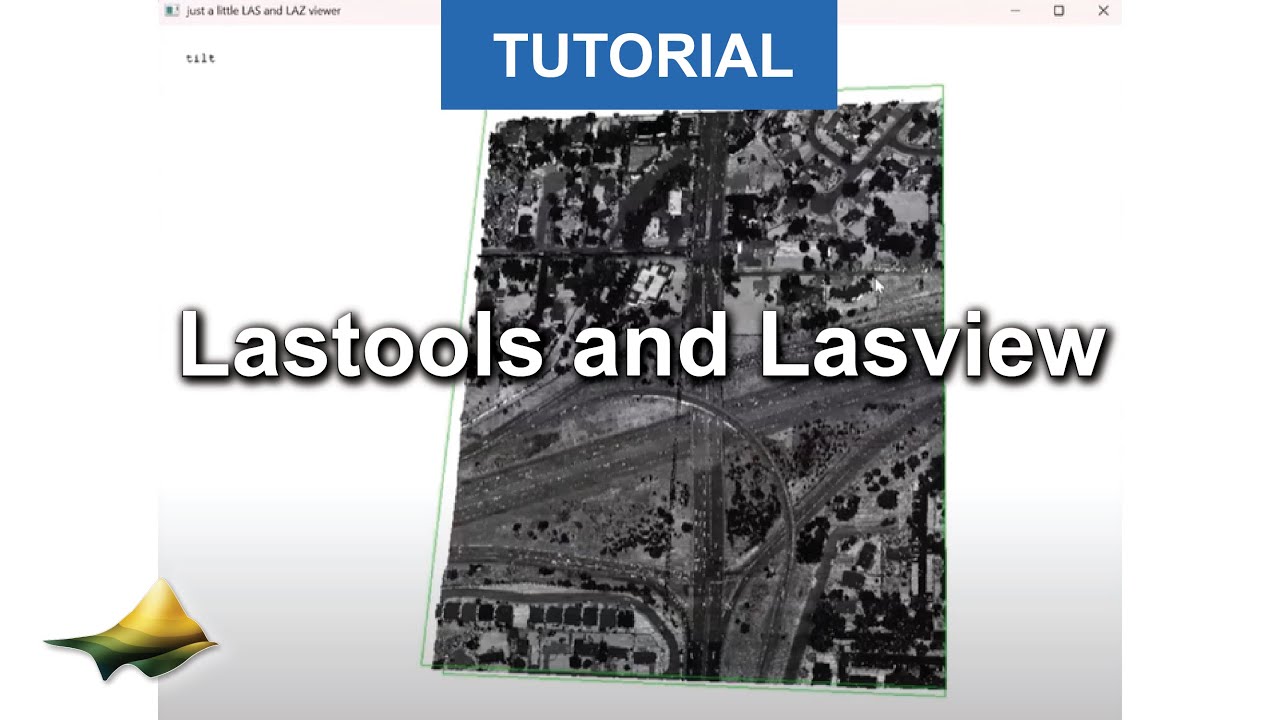 How to use Lastools and Lasview to Visualize Point Clouds