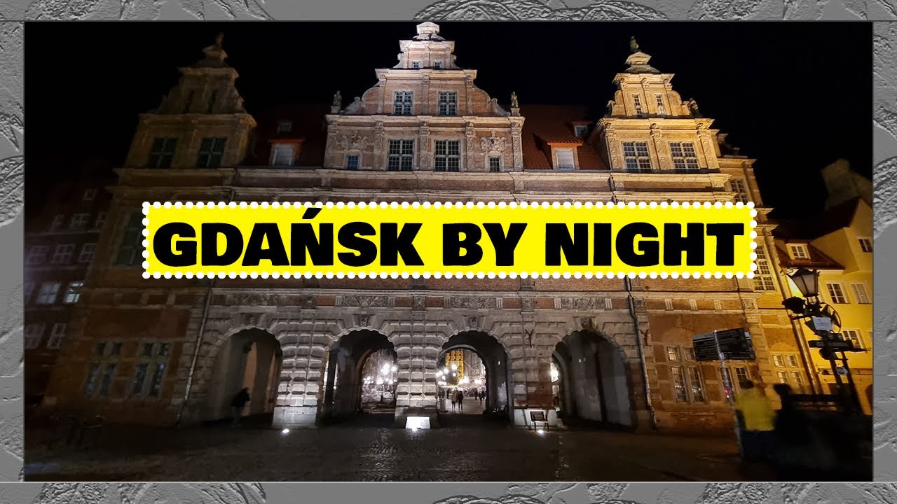 Gdańsk nocą | Nocny spacer po Gdańsku / / Gdańsk by night | Dreamy night-time walk in Gdańsk