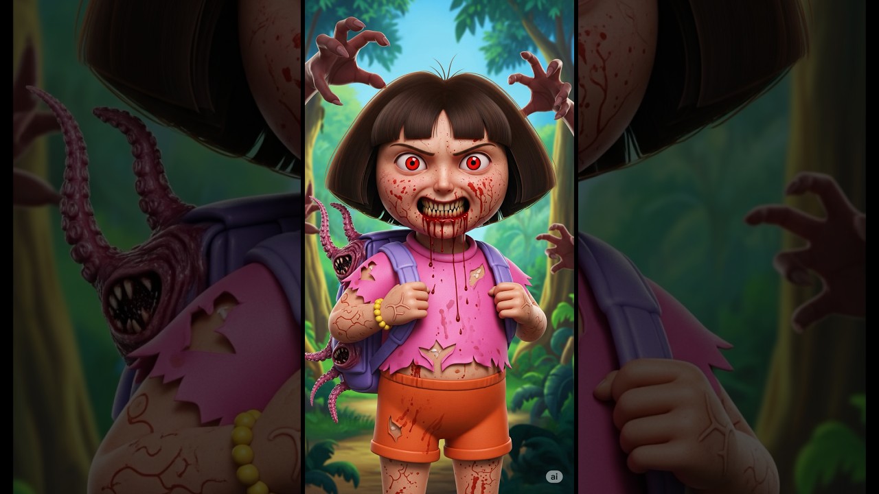 Dora the explorer&rsquo;s Horror version #shorts