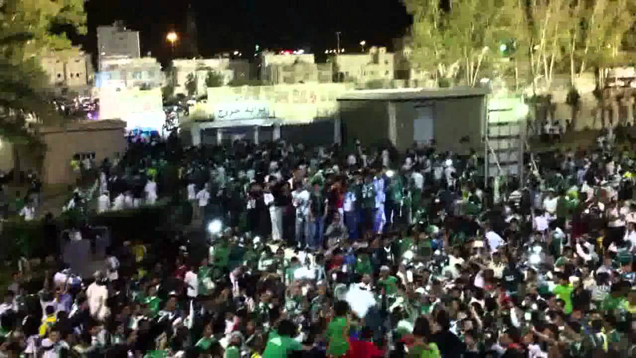 الاهلي x الهلال - احتفالات جمهور الاهلي بعد المباراة