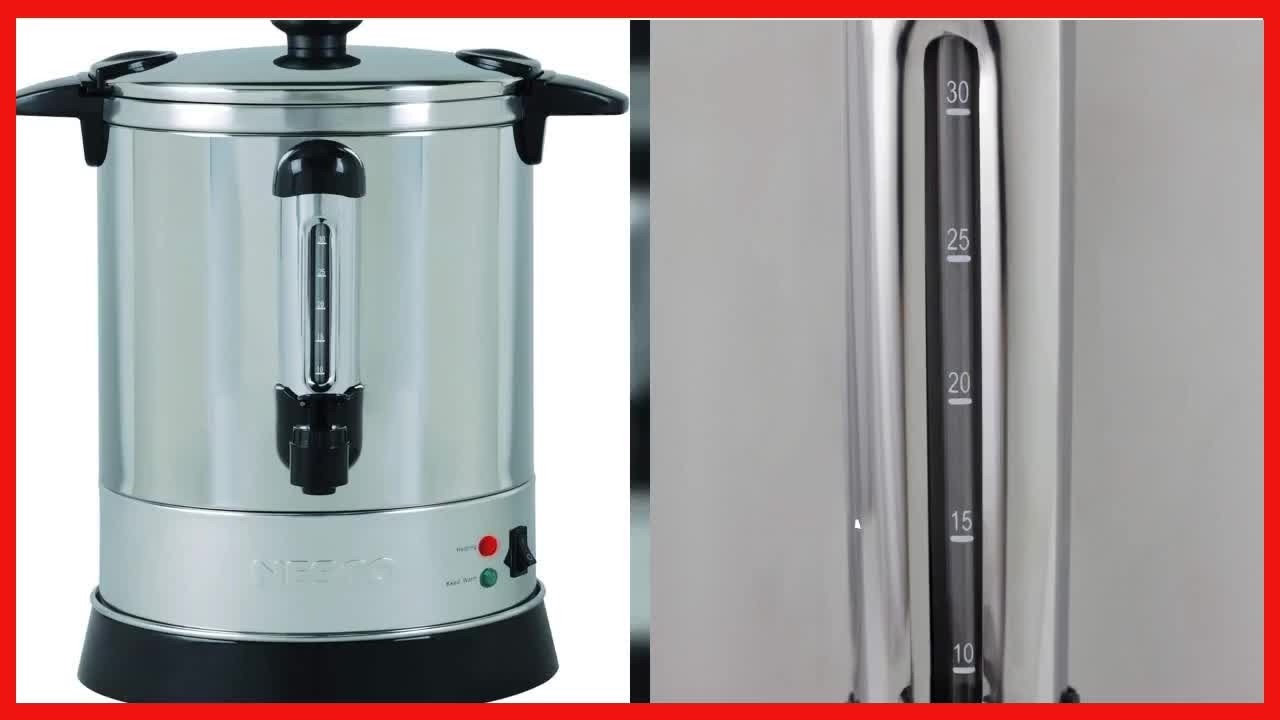 Reliable and Stylish 6.8 Liter Stainless Steel Coffee Urn Review